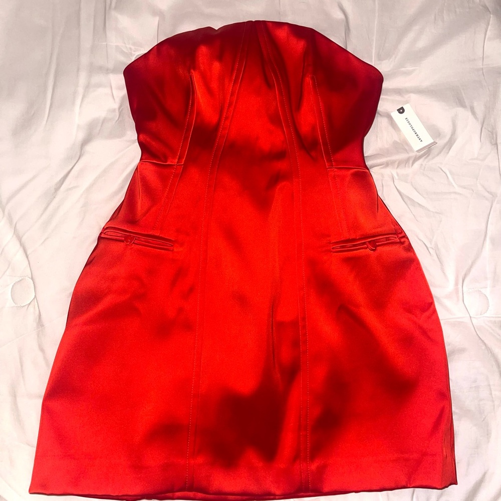 Anthropologie Mini Red/Rouge Dress XS